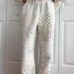 Sunkissed Coconut Christmas Holiday Quilted Joggers - Jessi Jayne Boutique