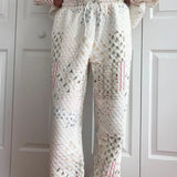 Sunkissed Coconut Christmas Holiday Quilted Joggers - Jessi Jayne Boutique