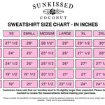 Sunkissed Coconut Hot Chocolate Recipe Embroidered Sweatshirt - Jessi Jayne Boutique