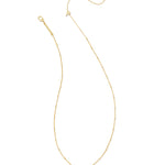 Kendra Scott Mini Elisa Gold Dichroic Glass Necklace - Jessi Jayne Boutique