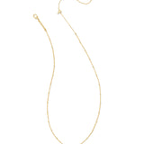 Kendra Scott Mini Elisa Gold Dichroic Glass Necklace - Jessi Jayne Boutique