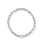 Kendra Scott Mini Elaina Stretch Bracelet Silver - Jessi Jayne Boutique