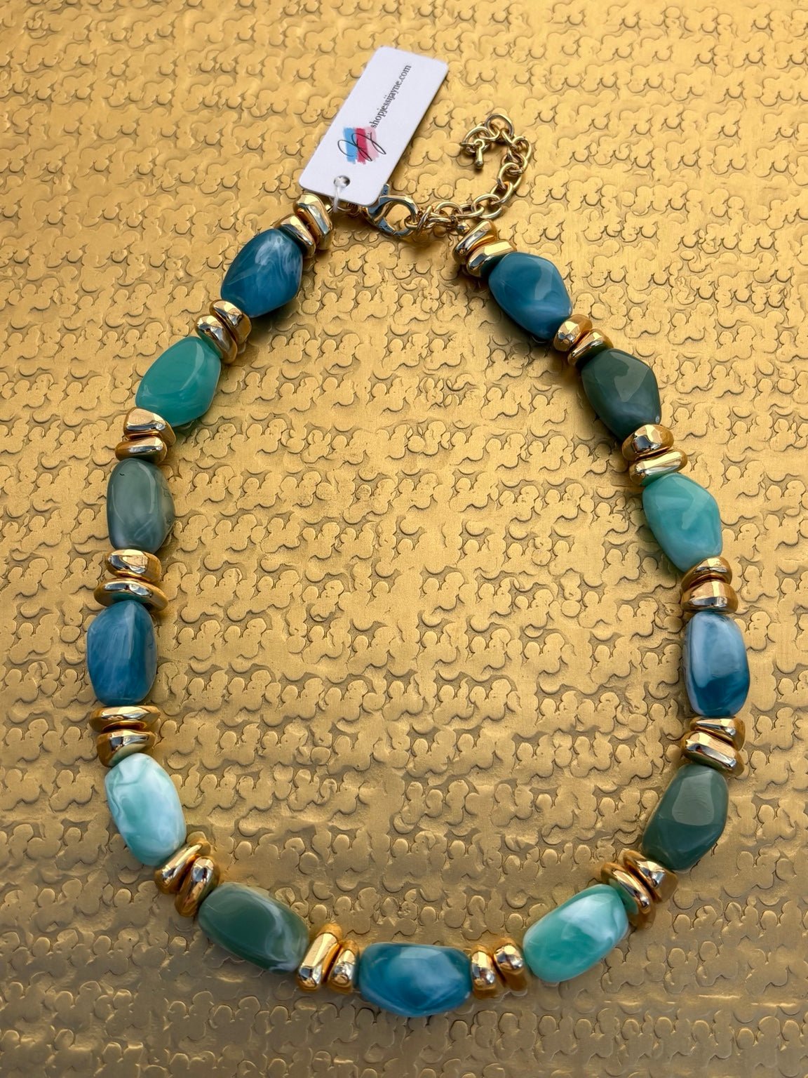 Ocean Luxe Beaded Necklace - Jessi Jayne Boutique