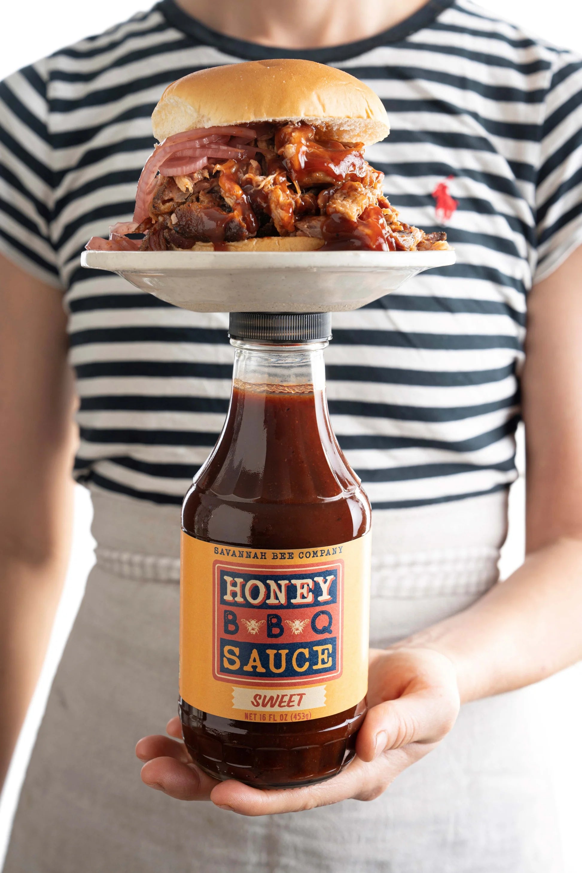 Savannah Bee Co Honey BBQ Sauce - Sweet 16oz - Jessi Jayne Boutique