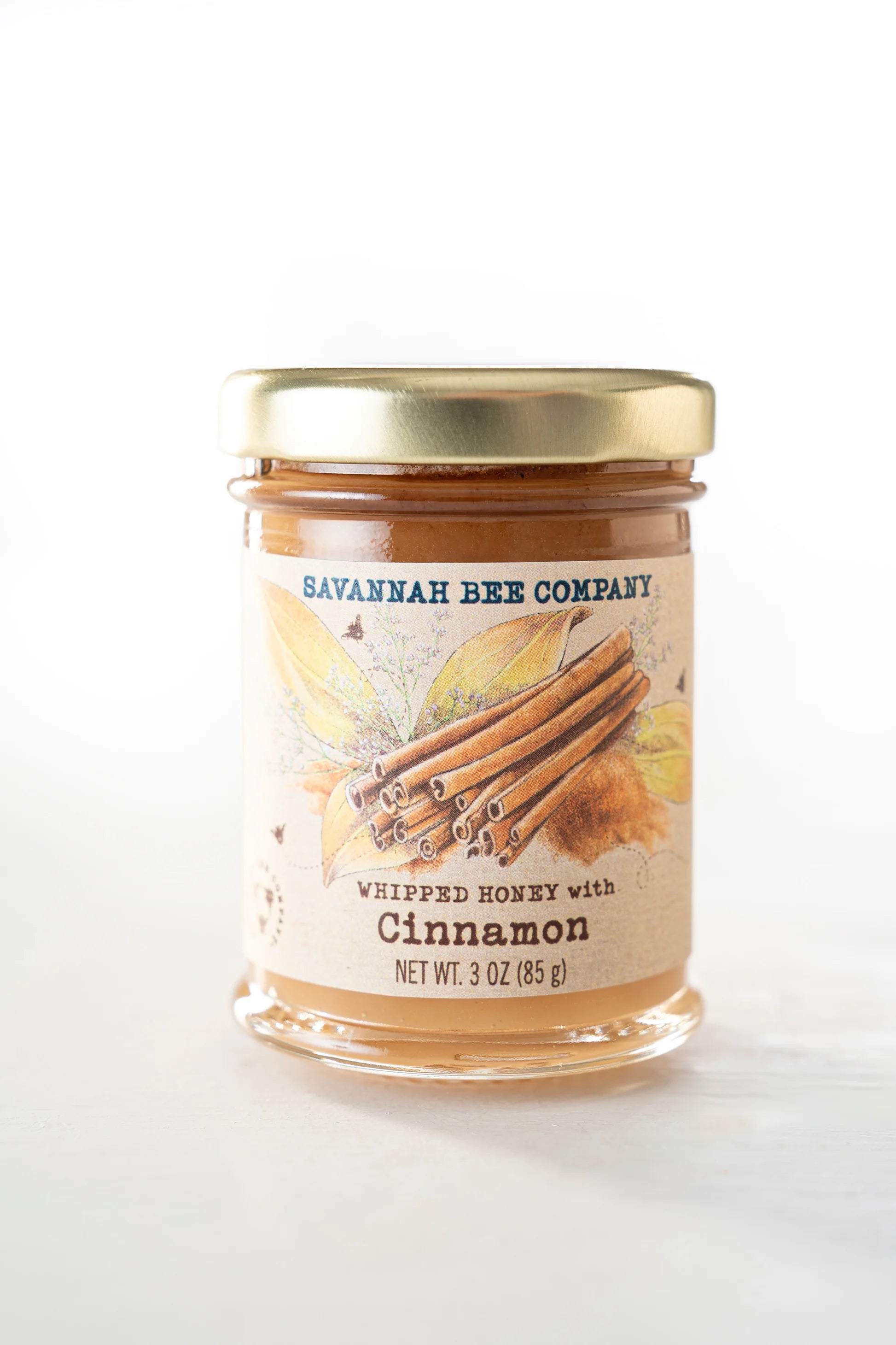 Savannah Bee Co Whipped Honey - Cinnamon 3oz - Jessi Jayne Boutique