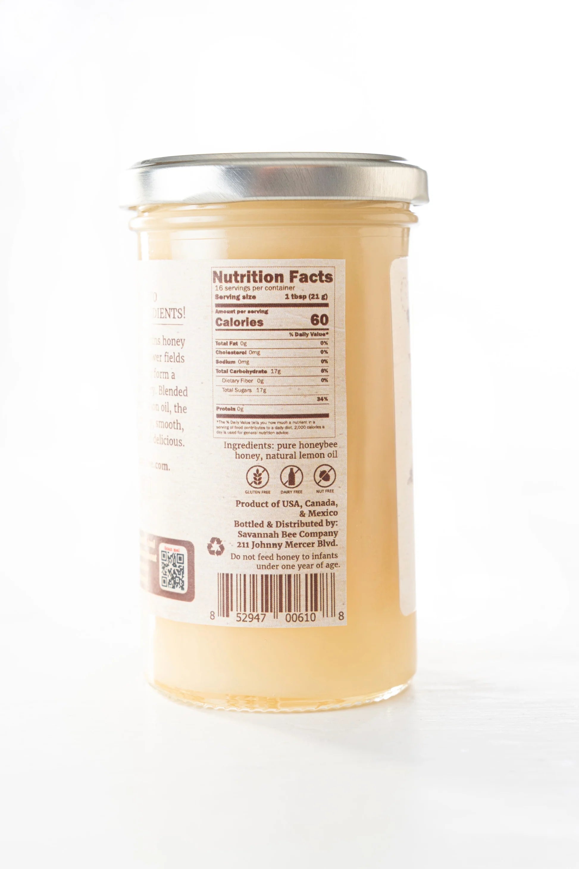 Savannah Bee Co Whipped Honey - Lemon - Jessi Jayne Boutique
