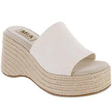 MIA Palma Espadrille Platform Wedge Sandal In Bone - Jessi Jayne Boutique