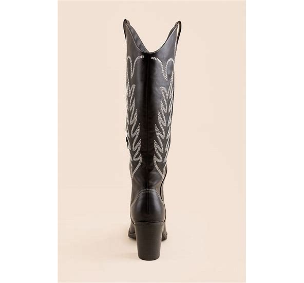 Mia Dakota Black Western Boots - Jessi Jayne Boutique