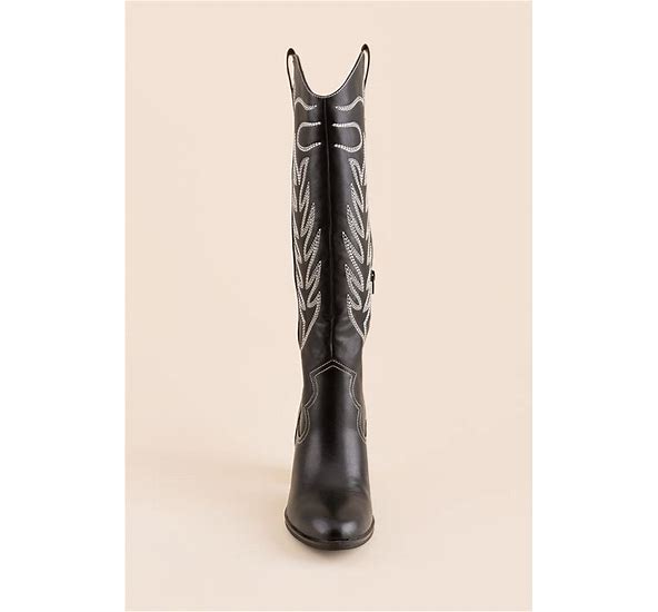 Mia Dakota Black Western Boots - Jessi Jayne Boutique