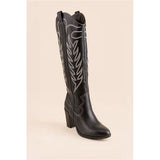 Mia Dakota Black Western Boots - Jessi Jayne Boutique