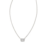 Kendra Scott Fine Jewelry 14K White Gold White Diamond Necklace - Jessi Jayne Boutique