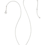 Kendra Scott Fine Jewelry 14K White Gold White Diamond Necklace - Jessi Jayne Boutique