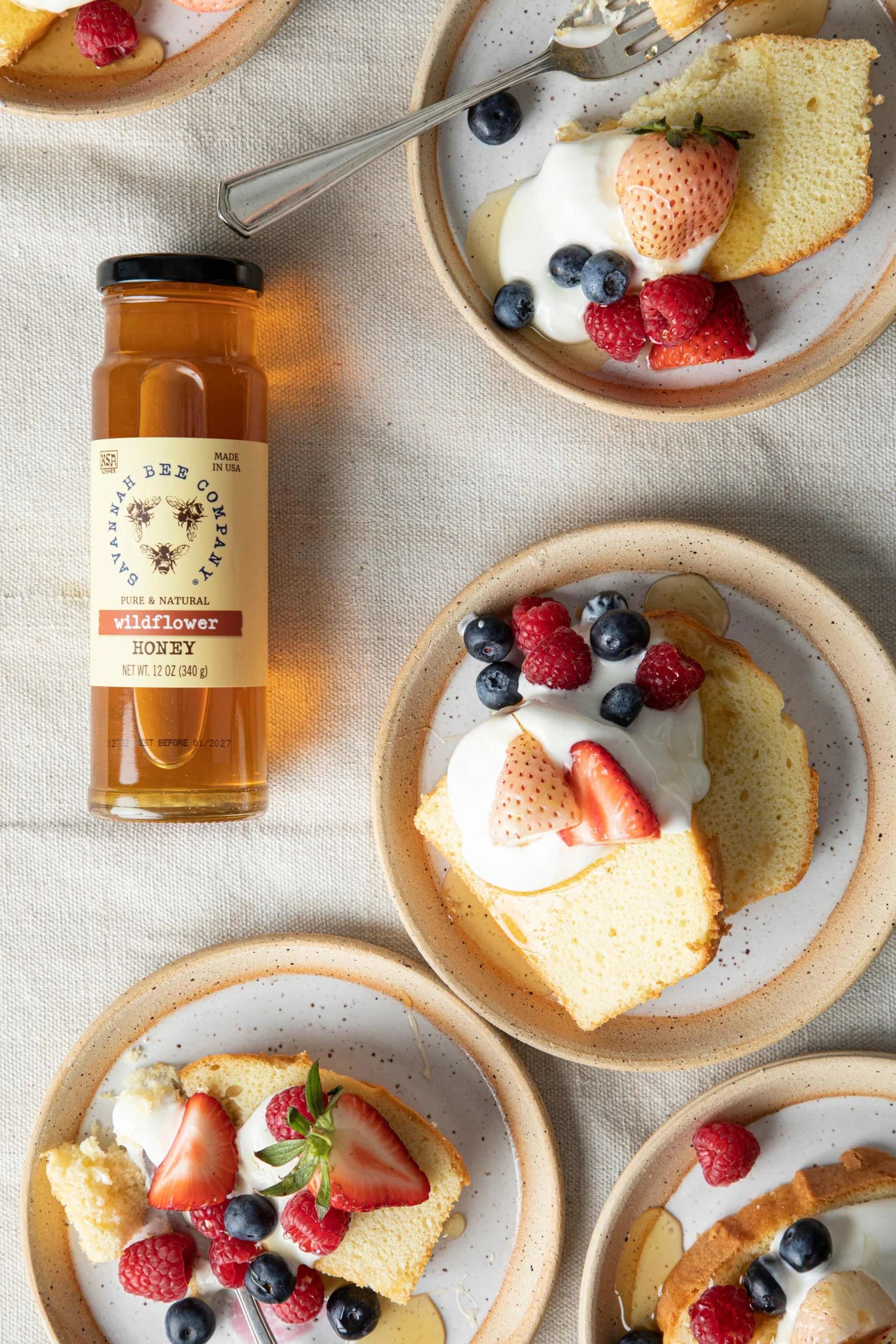 Savannah Bee Co Wildflower Honey 3oz - Jessi Jayne Boutique