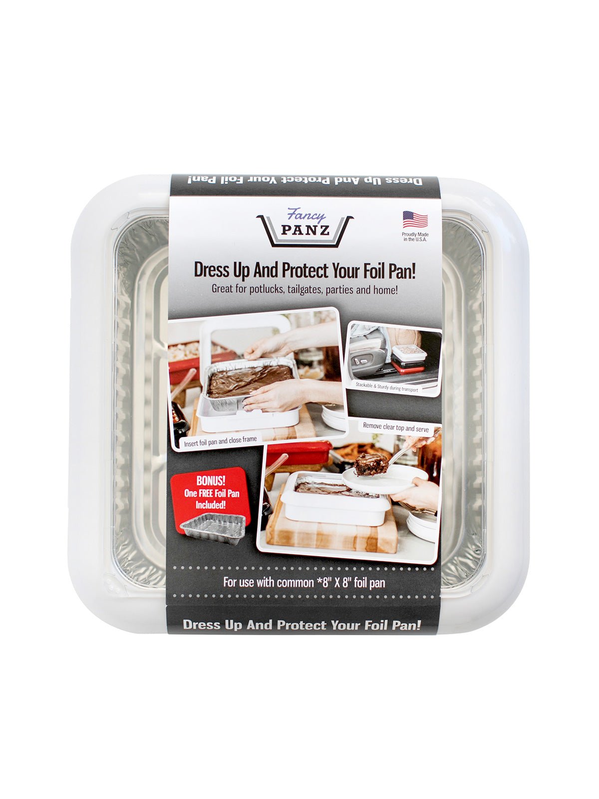 Fancy Panz 8x8 Disposable Tray Carrier - Jessi Jayne Boutique