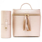 Hollis Mini Makeup Bag with Brush Container - Jessi Jayne Boutique