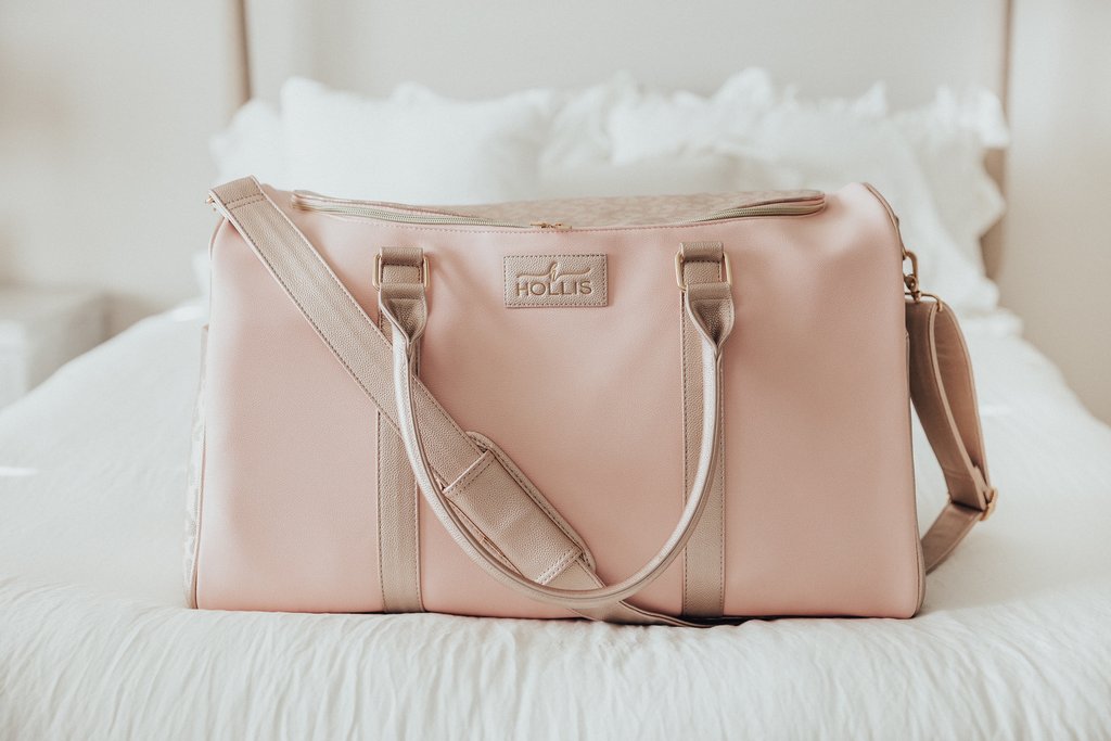 Lucky In Love With The Official Hollis Lux Weekender Bag