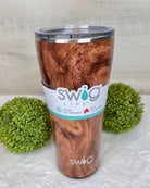 Swig 32oz Printed Tumbler (Walnut & Shimmering Mermaid) - Jessi Jayne Boutique