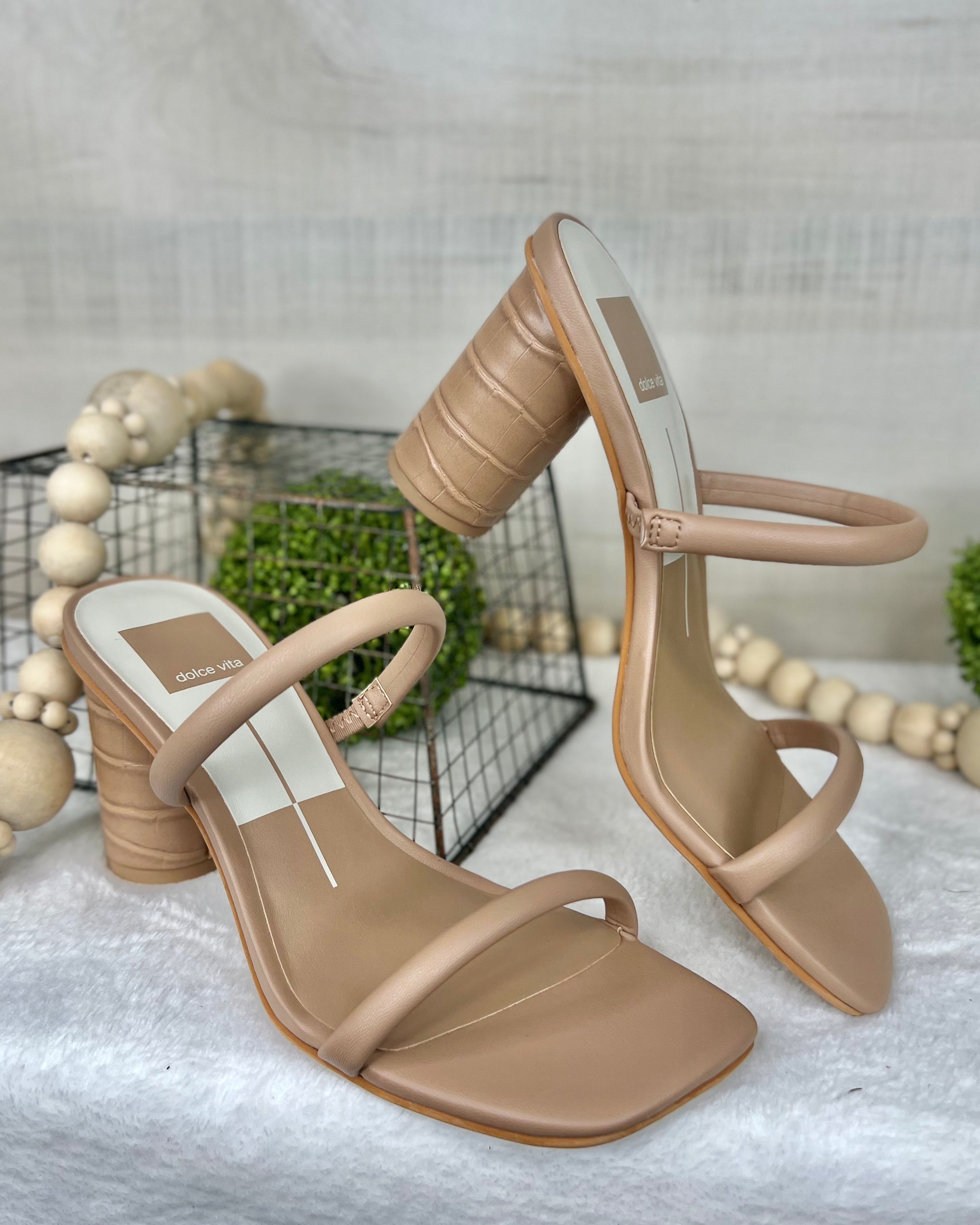Dolce Vita Noles 2 Strap Heels Jessi Jayne Boutique