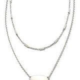 Kendra Scott Elisa Multi Strand Necklace Sterling Silver - Jessi Jayne Boutique