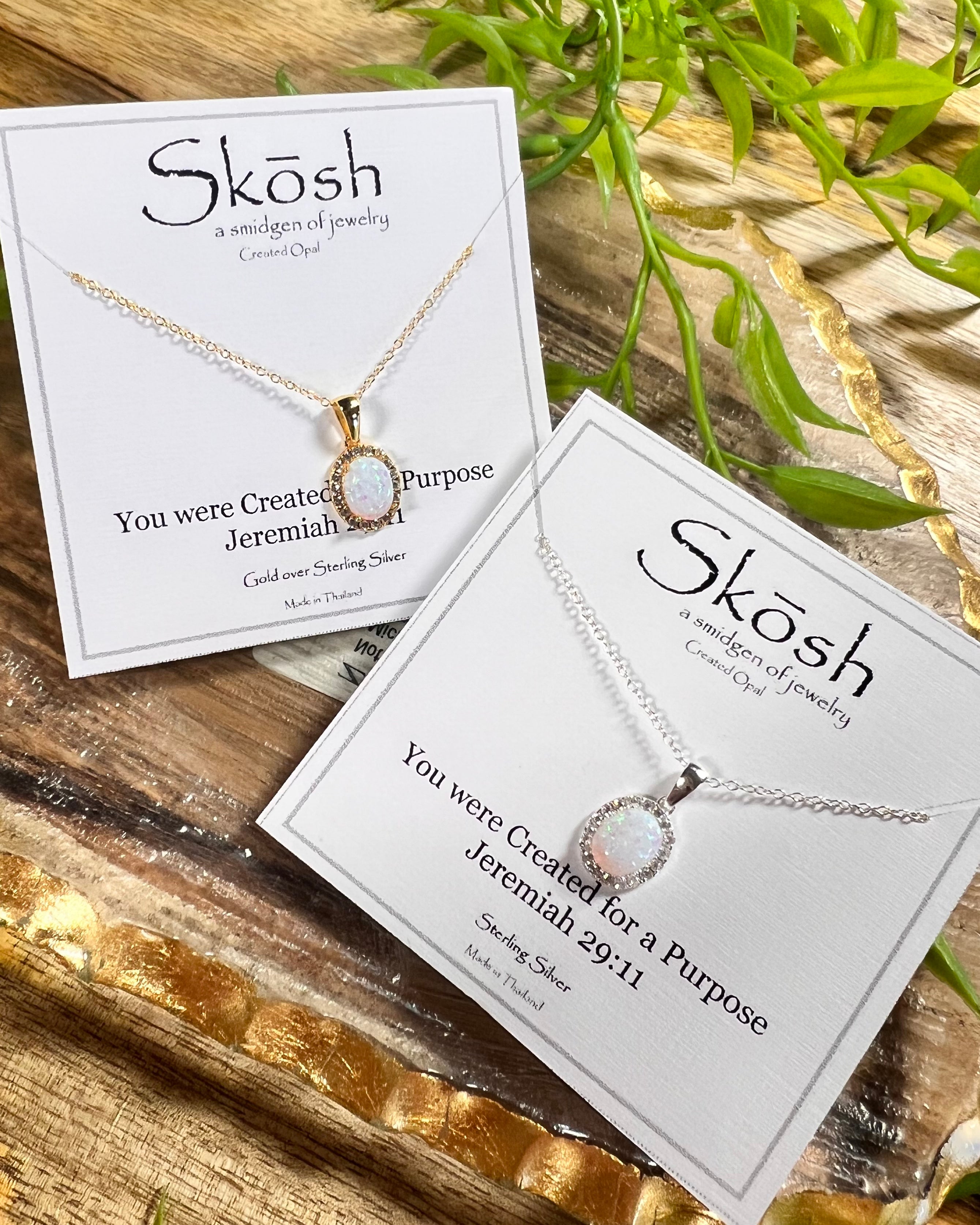 SKOSH Opal Purpose Necklace - Jessi Jayne Boutique