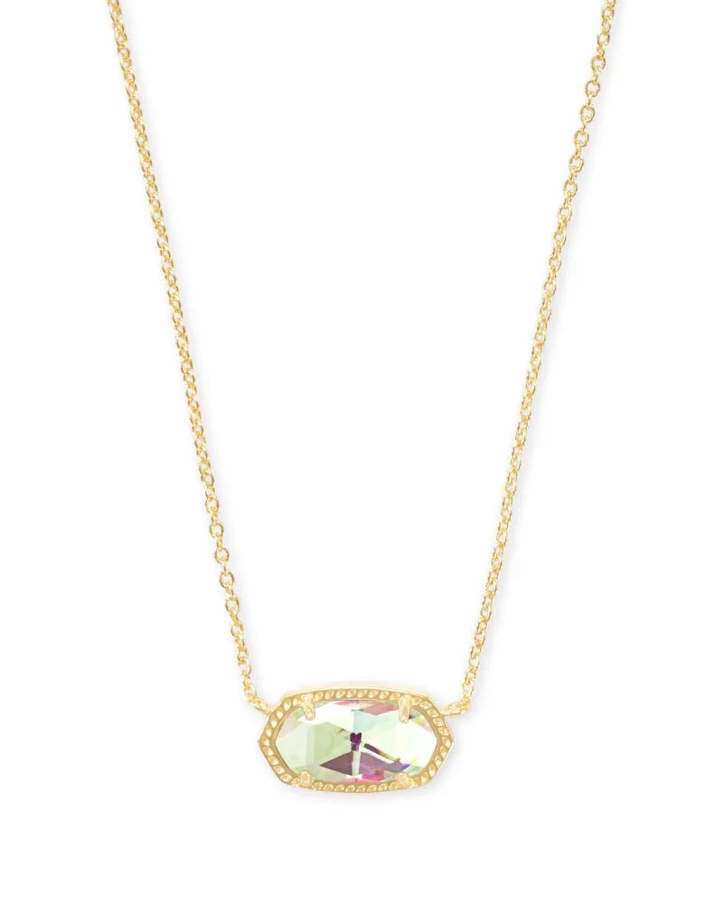 Kendra Scott Elisa Gold Dichroic Glass Necklace - Jessi Jayne Boutique