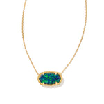 Elisa Gold Night Opal Necklace - Jessi Jayne Boutique