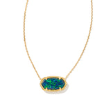 Elisa Gold Night Opal Necklace - Jessi Jayne Boutique