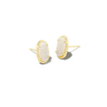 Kendra Scott Grayson Gold iridescent Drusy Stud Earrings - Jessi Jayne Boutique