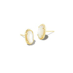 Kendra Scott Grayson Gold Ivory MOP Stud Earrings - Jessi Jayne Boutique