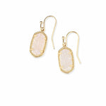 Kendra Scott Gold Iridescent Drusy Lee Earrings - Jessi Jayne Boutique